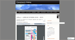 Desktop Screenshot of chavameza.wordpress.com