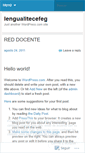Mobile Screenshot of lengualitecefeg.wordpress.com