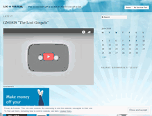 Tablet Screenshot of godisforreal.wordpress.com