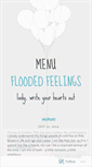 Mobile Screenshot of floodedfeelings.wordpress.com