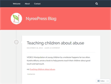 Tablet Screenshot of nyreepress.wordpress.com