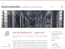 Tablet Screenshot of cluelessinlondon.wordpress.com
