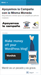 Mobile Screenshot of conlamismamoneda.wordpress.com