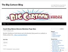 Tablet Screenshot of bigcartoon.wordpress.com