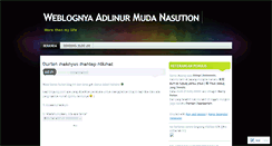 Desktop Screenshot of alinasution.wordpress.com