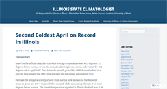 Desktop Screenshot of climateillinois.wordpress.com