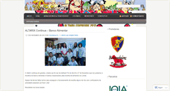 Desktop Screenshot of coloniaferiasaltadelisboa.wordpress.com