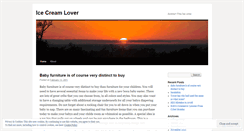 Desktop Screenshot of icecream30.wordpress.com