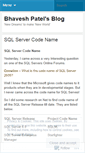 Mobile Screenshot of bhaveshgpatel.wordpress.com