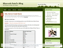 Tablet Screenshot of bhaveshgpatel.wordpress.com