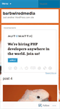 Mobile Screenshot of barbwiredmedia.wordpress.com