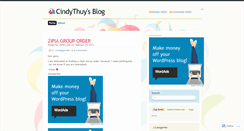 Desktop Screenshot of cindythuy.wordpress.com