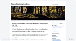 Desktop Screenshot of honestcommunication.wordpress.com