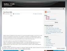 Tablet Screenshot of inditexuam.wordpress.com