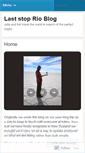 Mobile Screenshot of laststoprio.wordpress.com
