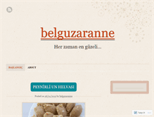 Tablet Screenshot of belguzaranne.wordpress.com