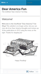 Mobile Screenshot of dearamericafan.wordpress.com
