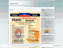 Tablet Screenshot of mahalilo.wordpress.com