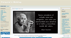 Desktop Screenshot of fisiquim.wordpress.com
