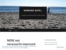 Tablet Screenshot of edward07.wordpress.com