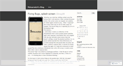 Desktop Screenshot of mdxscratch.wordpress.com