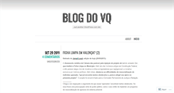 Desktop Screenshot of blogdovq.wordpress.com