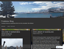 Tablet Screenshot of finddstar.wordpress.com