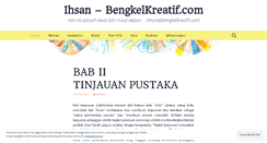 Desktop Screenshot of ihsancreation.wordpress.com
