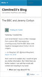 Mobile Screenshot of cbmilne33.wordpress.com