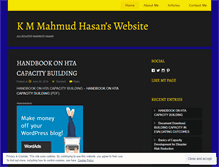 Tablet Screenshot of kmmhasan.wordpress.com