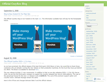 Tablet Screenshot of cozyroc.wordpress.com