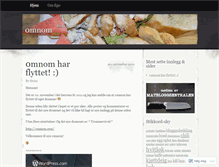 Tablet Screenshot of 0mnom.wordpress.com