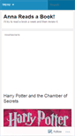 Mobile Screenshot of annareadsabook.wordpress.com