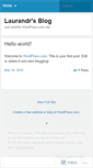 Mobile Screenshot of laurandr.wordpress.com