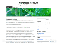 Tablet Screenshot of generationk.wordpress.com