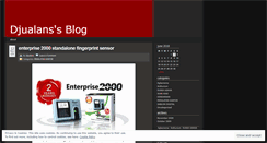 Desktop Screenshot of djualans.wordpress.com