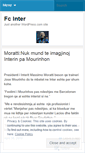 Mobile Screenshot of fcinter2010.wordpress.com