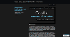 Desktop Screenshot of castix.wordpress.com