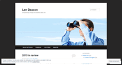 Desktop Screenshot of lendeacon.wordpress.com
