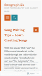 Mobile Screenshot of fotographi2k.wordpress.com