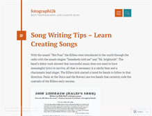 Tablet Screenshot of fotographi2k.wordpress.com