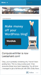 Mobile Screenshot of compulsivewriter.wordpress.com