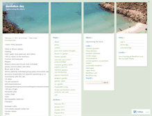Tablet Screenshot of dandelionday.wordpress.com