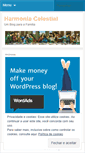 Mobile Screenshot of harmoniacelestial.wordpress.com
