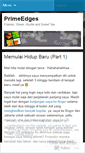 Mobile Screenshot of primeedges.wordpress.com