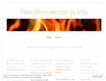 Tablet Screenshot of farelamore.wordpress.com