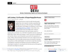 Tablet Screenshot of hotdevz.wordpress.com