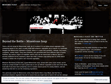Tablet Screenshot of movefeast.wordpress.com