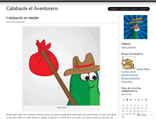 Tablet Screenshot of calabacinelaventurero.wordpress.com