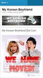 Mobile Screenshot of mykoreanboyfriend.wordpress.com